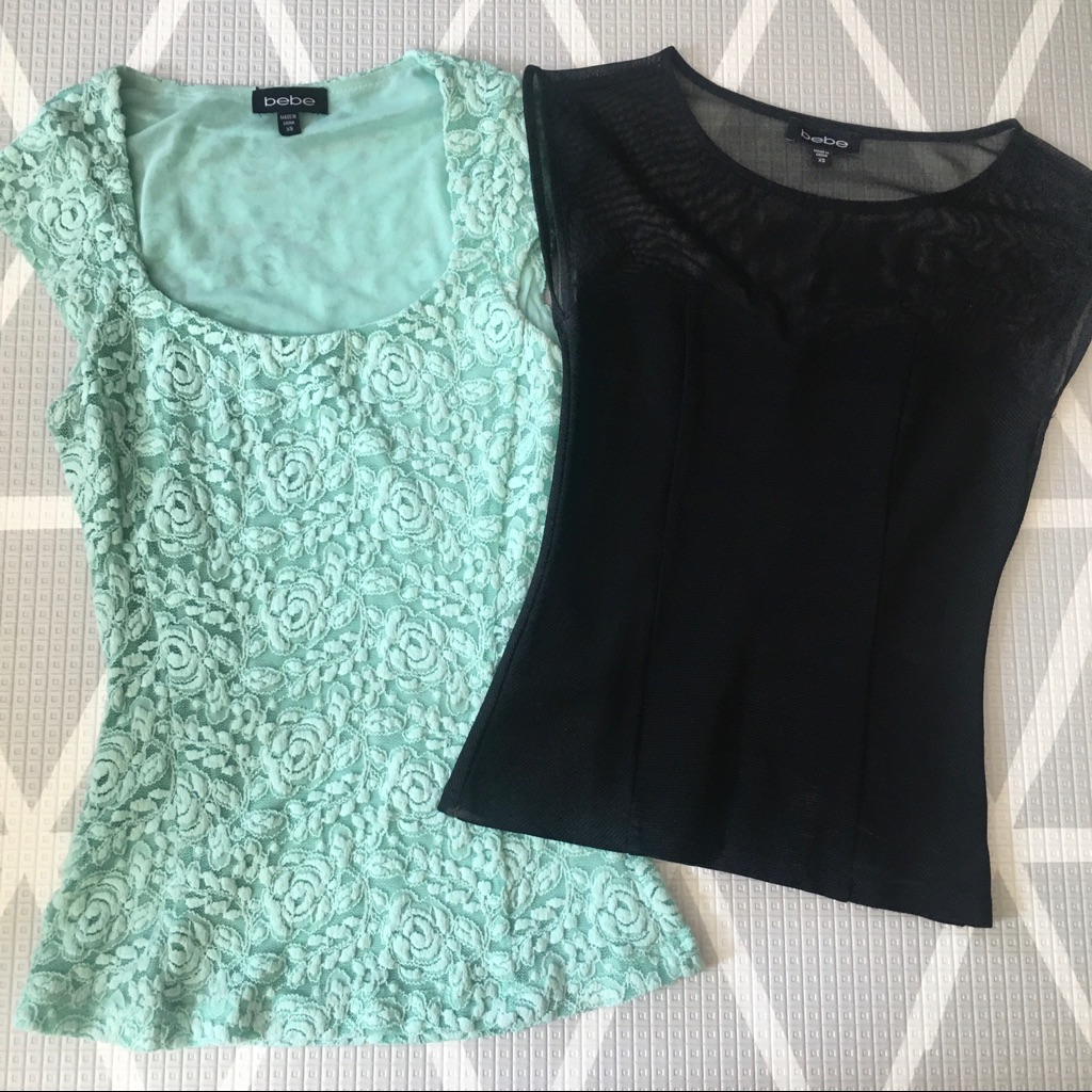 Euc Bebe Top Bundle